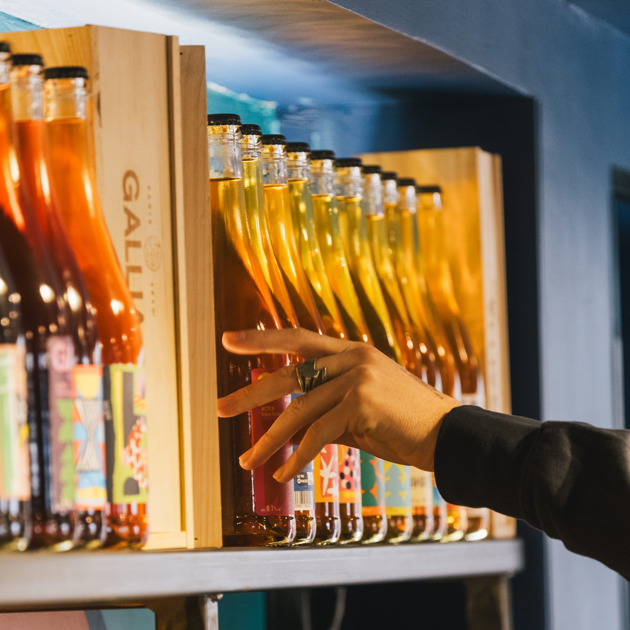 Vière bouteille par Gallia au Hop Hop Hop
